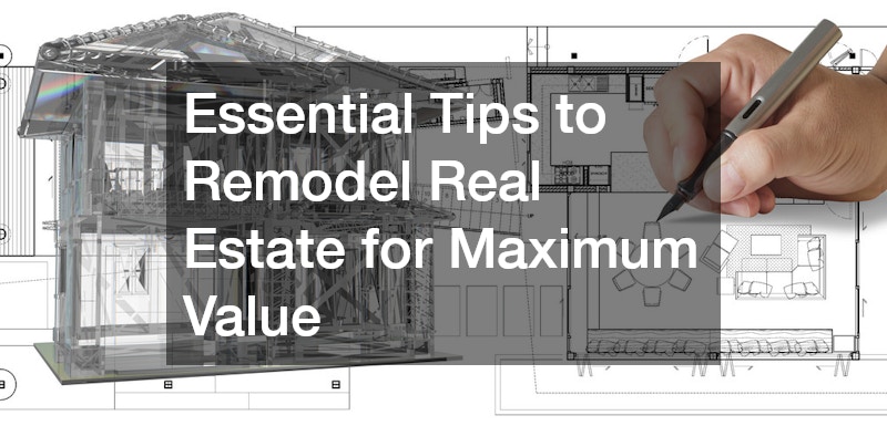 Essential Tips to Remodel Real Estate for Maximum Value